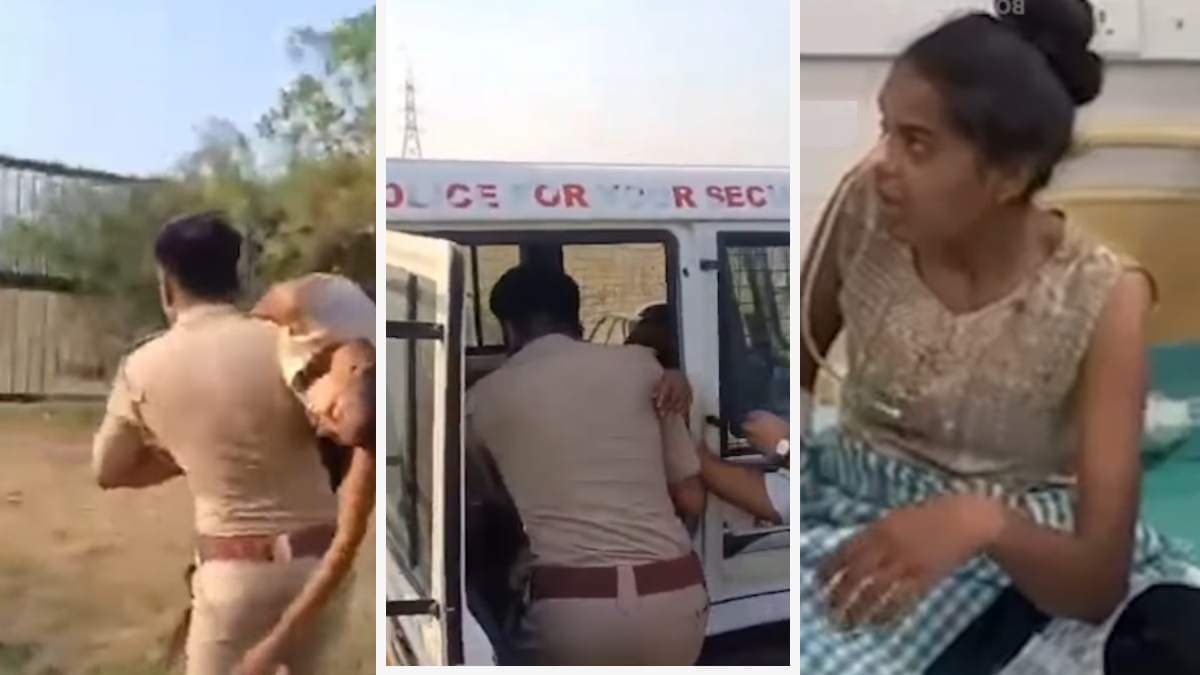 लड़की की जान बचाने के लिए पुलिस वाले ने लगाई दौड़! सूरत पुलिस का वीडियो देख आप भी करेंगे सलाम