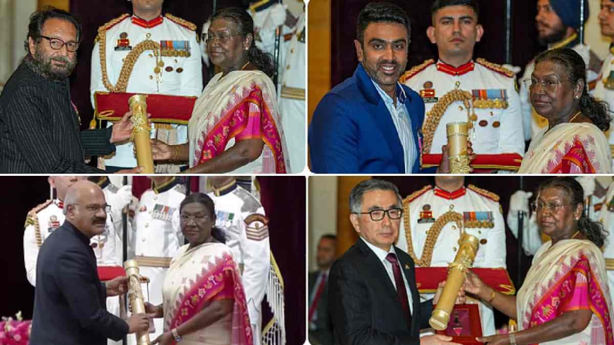 नंदमुरी बालकृष्ण, अजित कुमार... राष्ट्रपति द्रौपदी मुर्मू ने इन हस्तियों को दिए पद्म पुरस्कार