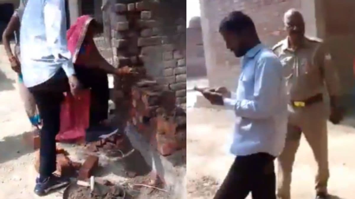 'दबंगई' दिखाने पर 'नप' गया ग्राम प्रधान, उन्नाव में महिला का निर्माणाधीन घर तोड़ने पर पुलिस एक्शन