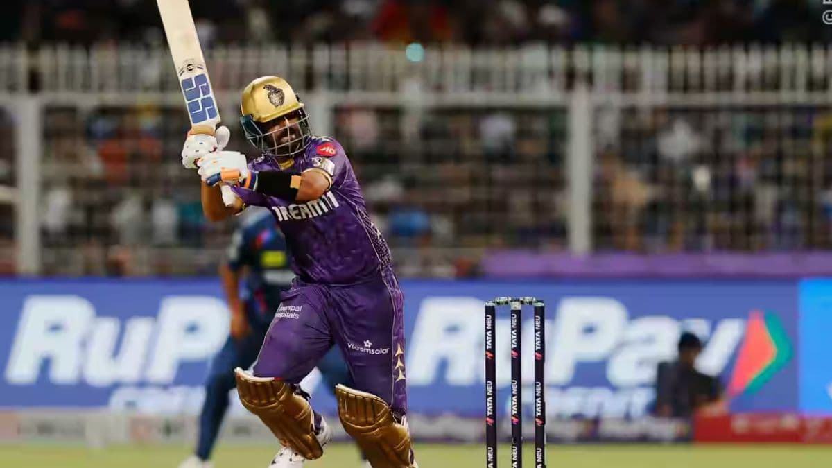 KKR vs LSG: घर में गरजा कप्तान Ajinkya Rahane का बल्ला, केकेआर की बने ढाल, ठोका तूफानी अर्धशतक