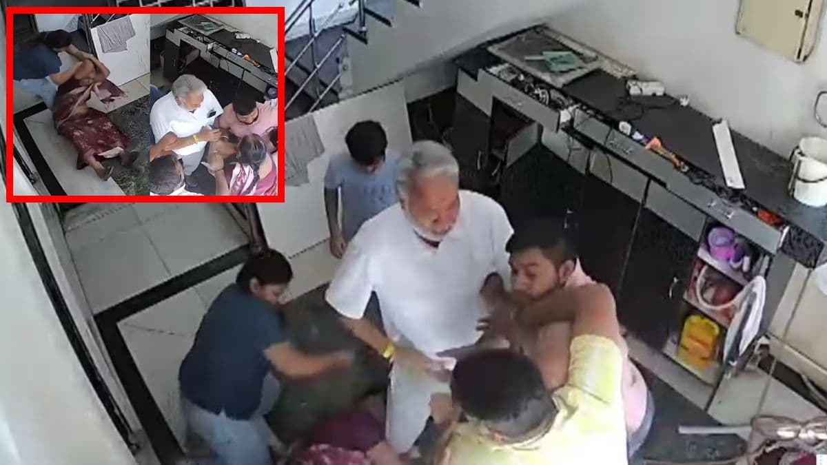 ग्वालियर में बहू ने की सास की पिटाई...बाल पकड़कर घसीटा, वीडियो वायरल