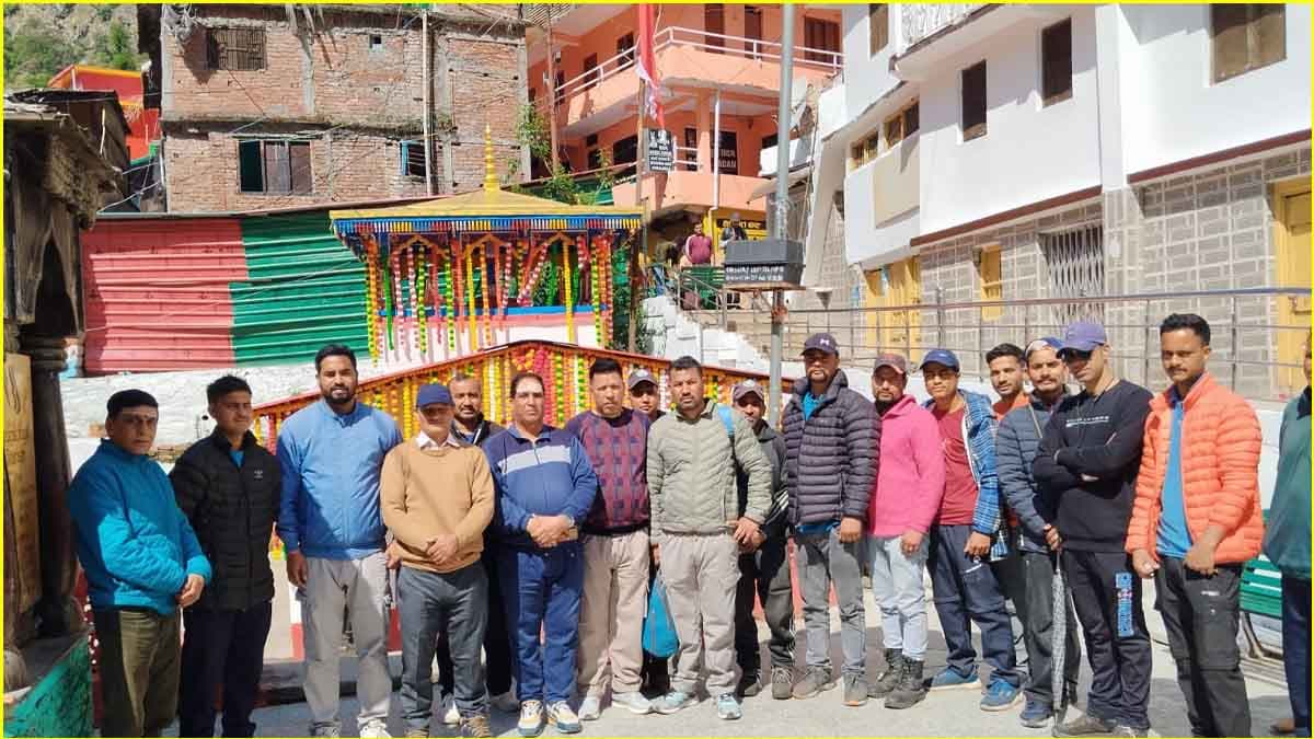 केदारनाथ धाम के लिए 18 सदस्यीय टीम रवाना, धाम में की जाएंगी सभी व्यवस्थाएं!