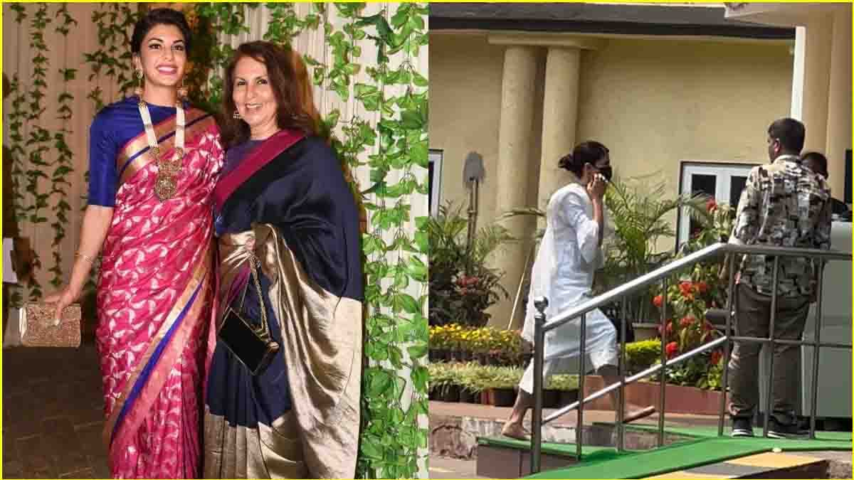 मां ICU में, जैकलिन फर्नांडीस सफेद कपड़ों में पहुंचीं अस्पताल; वीडियो वायरल