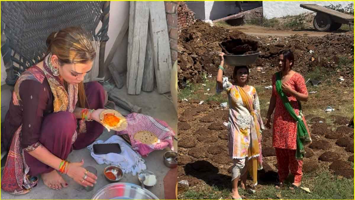 'अब ये क्या है...', ऐशो आराम छोड़ गांव में काम करती नजर आईं पायल मलिक, देखें वीडियो