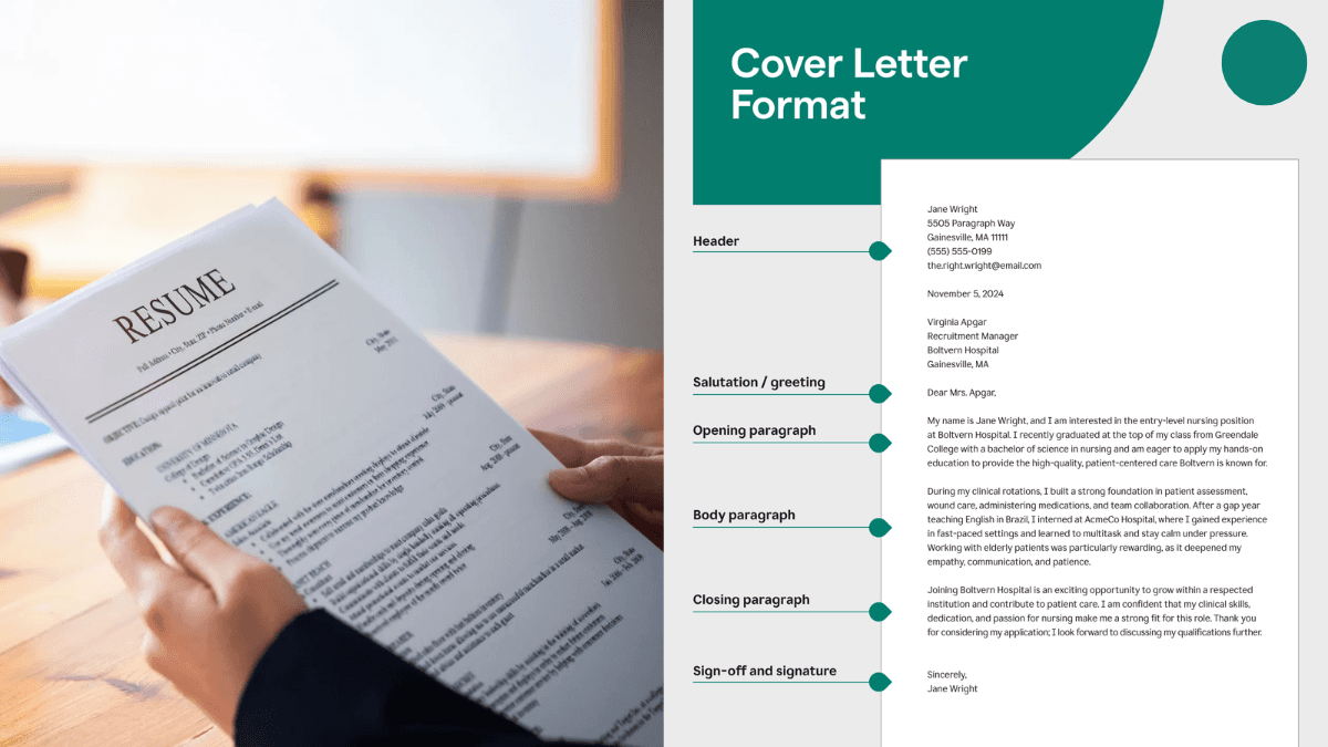 resume vs cover letter