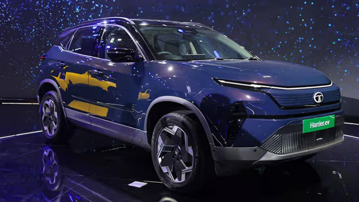 जून में आएगी टाटा की Harrier.ev, फुल चार्ज में चलेगी 500 km, कीमत हुई लीक