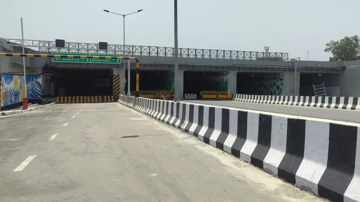 द्वारका एक्सप्रेसवे पर खुल रही 8 लेन एयरपोर्ट टनल, दिल्ली से हरियाणा जाना होगा आसान