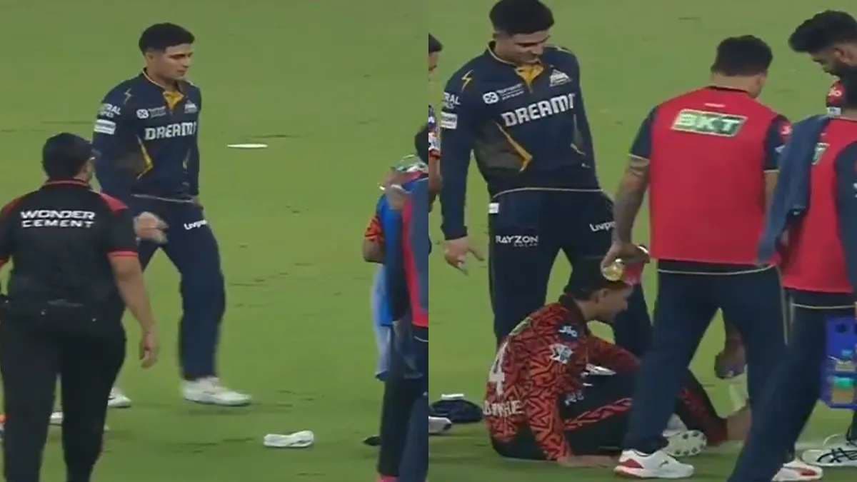 SRH vs CSK: क्या शुभमन गिल ने अभिषेक शर्मा को मारी लात? सामने आए नए वीडियो से मची खलबली
