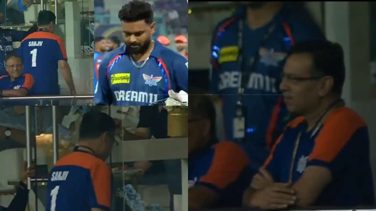 LSG vs SRH: ऋषभ पंत के आउट होने पर संजीव गोयनका ने 'गुस्से' से फेरा मुंह, वीडियो हुआ वायरल