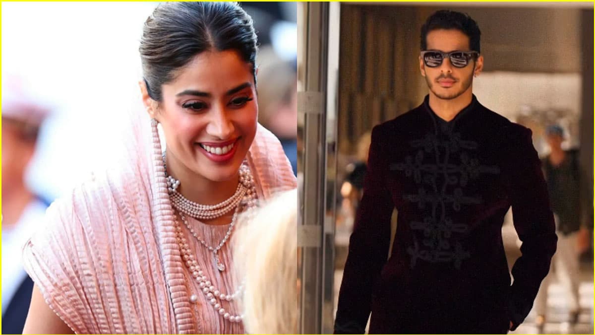 Cannes 2025: Janhvi Kapoor का रेड कार्पेट पर दिखा 'राजसी लुक', ईशान खट्टर लगे रॉयल 'नवाब'