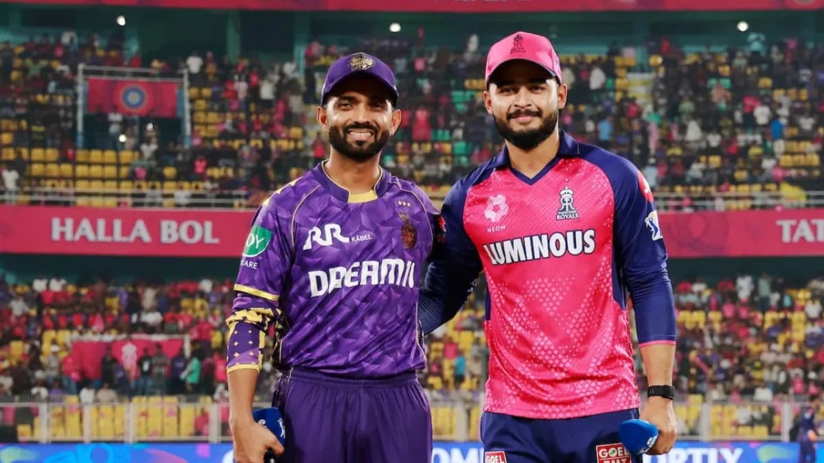 RR vs KKR: राजस्थान के खिलाफ कोलकाता ने जीता टॉस, ऐसी है दोनों टीमों की प्लेइंग XI
