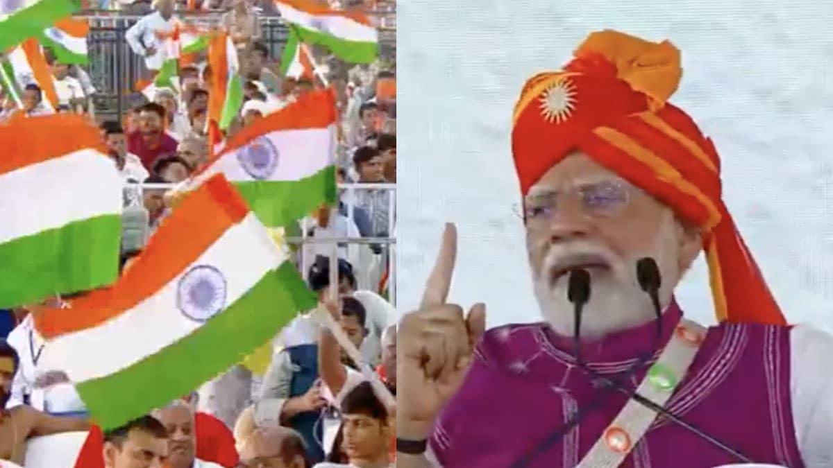 PM Modi Dahod Rally: 'सिंदूर उजाड़ने वाले पाकिस्तान को धूल चटा दी', दाहोद में पाकिस्तान पर बरसे पीएम मोदी