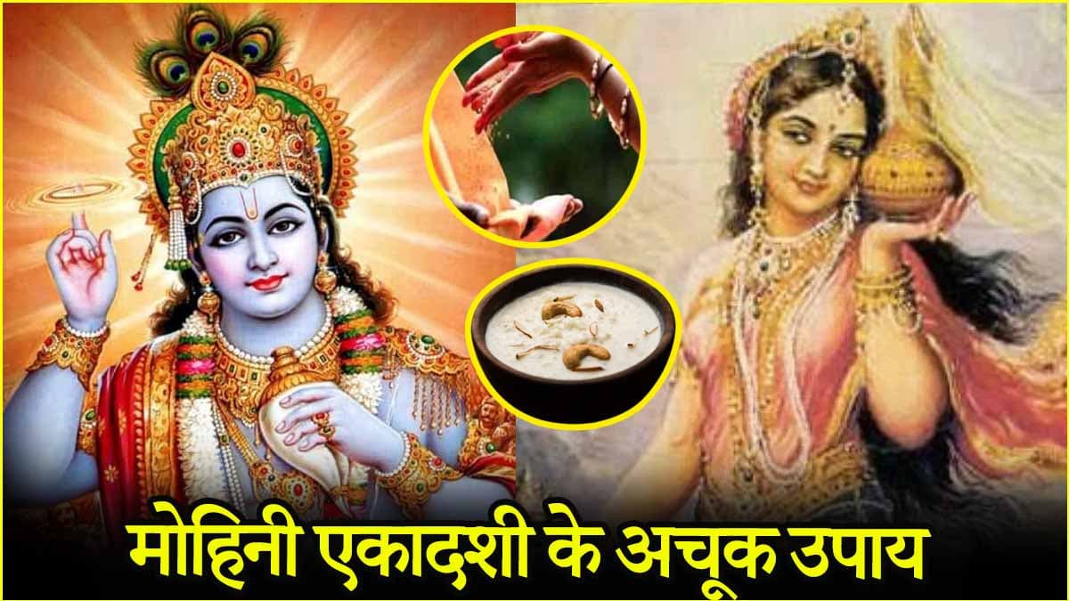 Mohini Ekadashi 2025: श्री हरि विष्णु के मोहिनी अवतार को खुश करने के लिए राशि अनुसार करें ये उपाय, बन सकते हैं बिगड़े काम