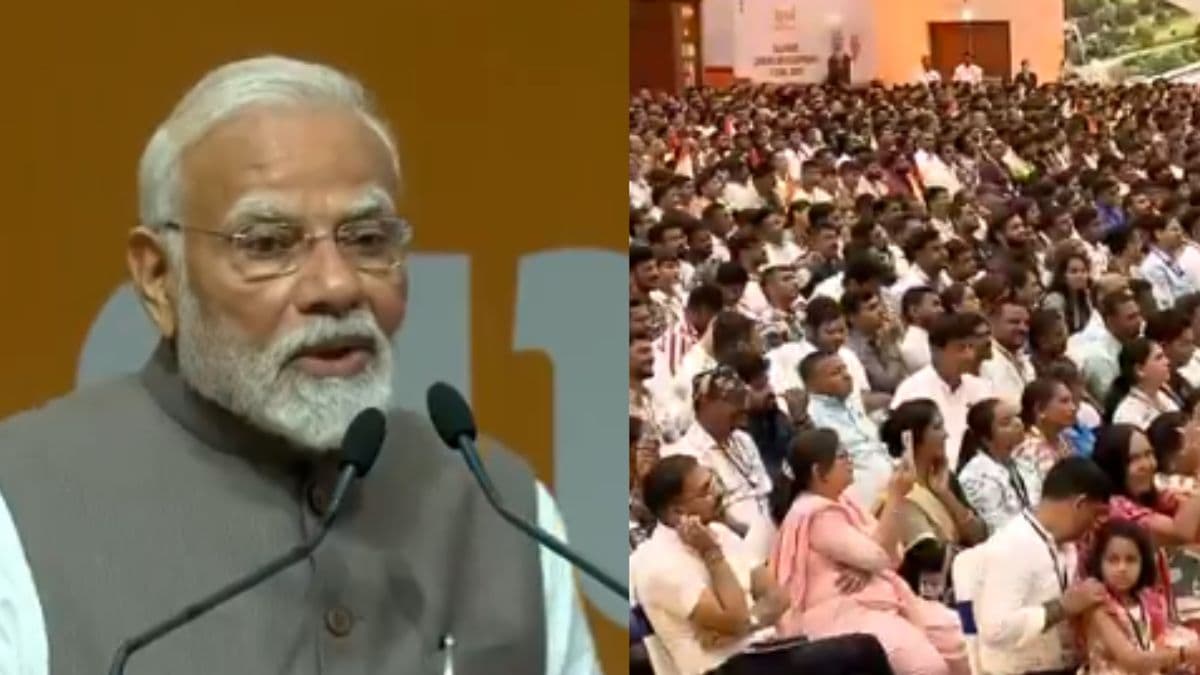 PM Modi in Gandhinagar: 'पाकिस्तान पर कार्रवाई कैमरे के सामने हुई', गांधीनगर से पीएम का जनता को संदेश