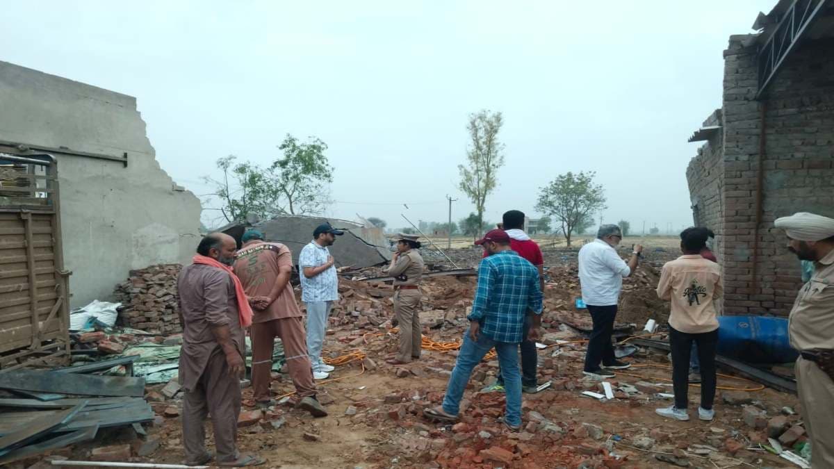 पंजाब के मुक्तसर की पटाखा फैक्ट्री में विस्फोट, 4 की मौत और 25 घायल