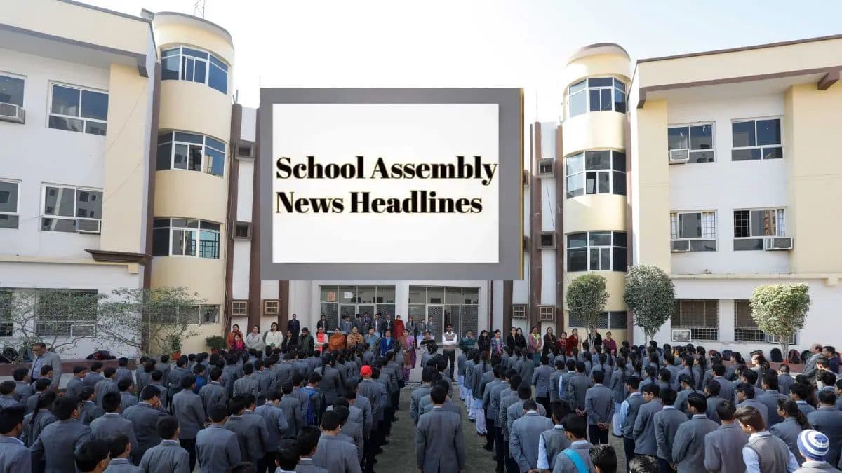 School Assembly News Headlines Today: 16 मई के लिए टॉप राष्ट्रीय, अंतरराष्ट्रीय, खेल और मनोरंजन जगत की खबरें