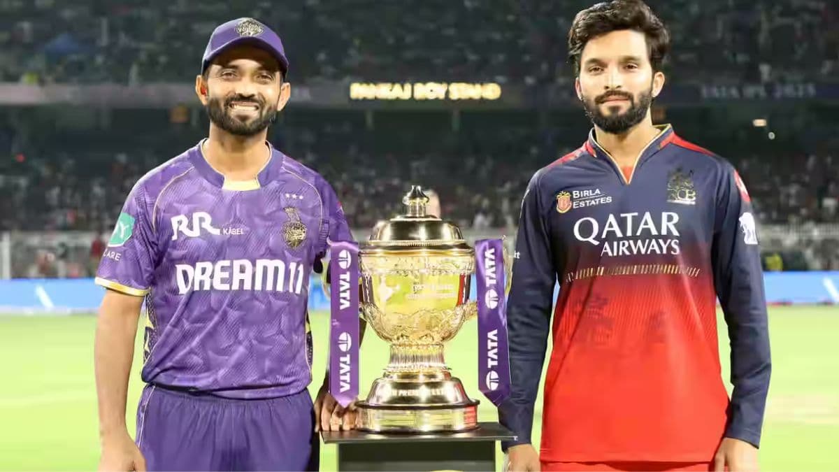IPL 2025: RCB vs KKR मैच में भयंकर बारिश का साया! रद्द होने पर किसका होगा फायदा?