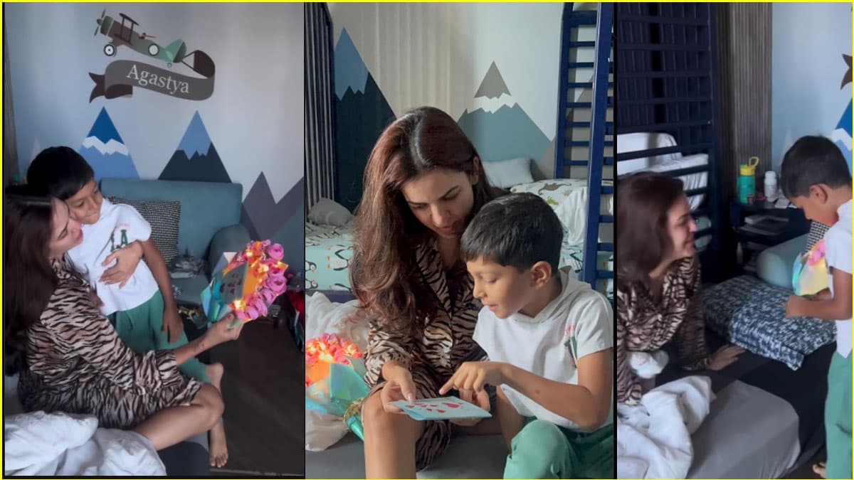 Agastya Pandya ने बेहद खास अंदाज में मनाया मदर्स डे, Natasa Stankovic संग दिखा खास बॉन्ड