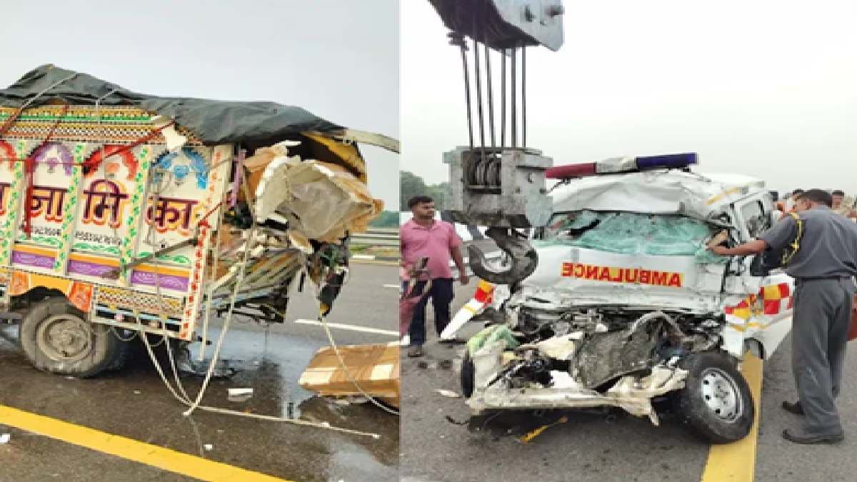 Amethi Road Accident: दर्दनाक सड़क हादसा, शव ले जा रहे एम्बुलेंस की पिकअप से टक्कर, 5 की मौत