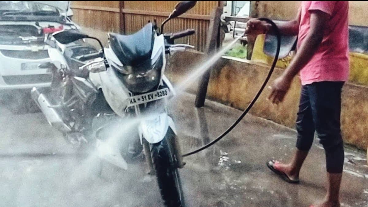 Bike washing