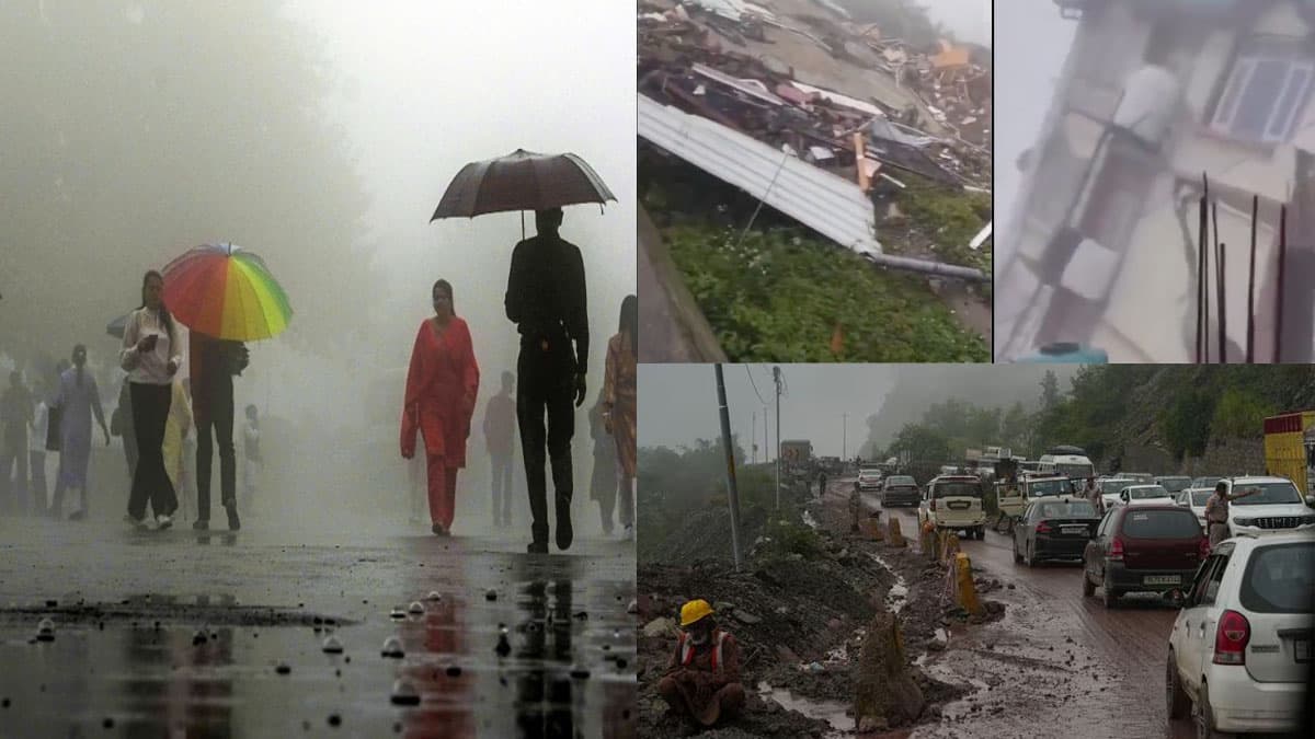 Himachal Pradesh Rain: हिमाचल में कहर बनकर बरसी बारिश, 3 की मौत, स्कूलों को बंद करने का ऐलान