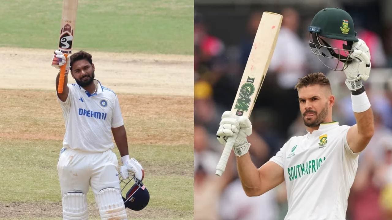 ICC Test Ranking में ऋषभ पंत को बड़ा फायदा, एडेन मार्करम पहुंचे टॉप 10 के पास 