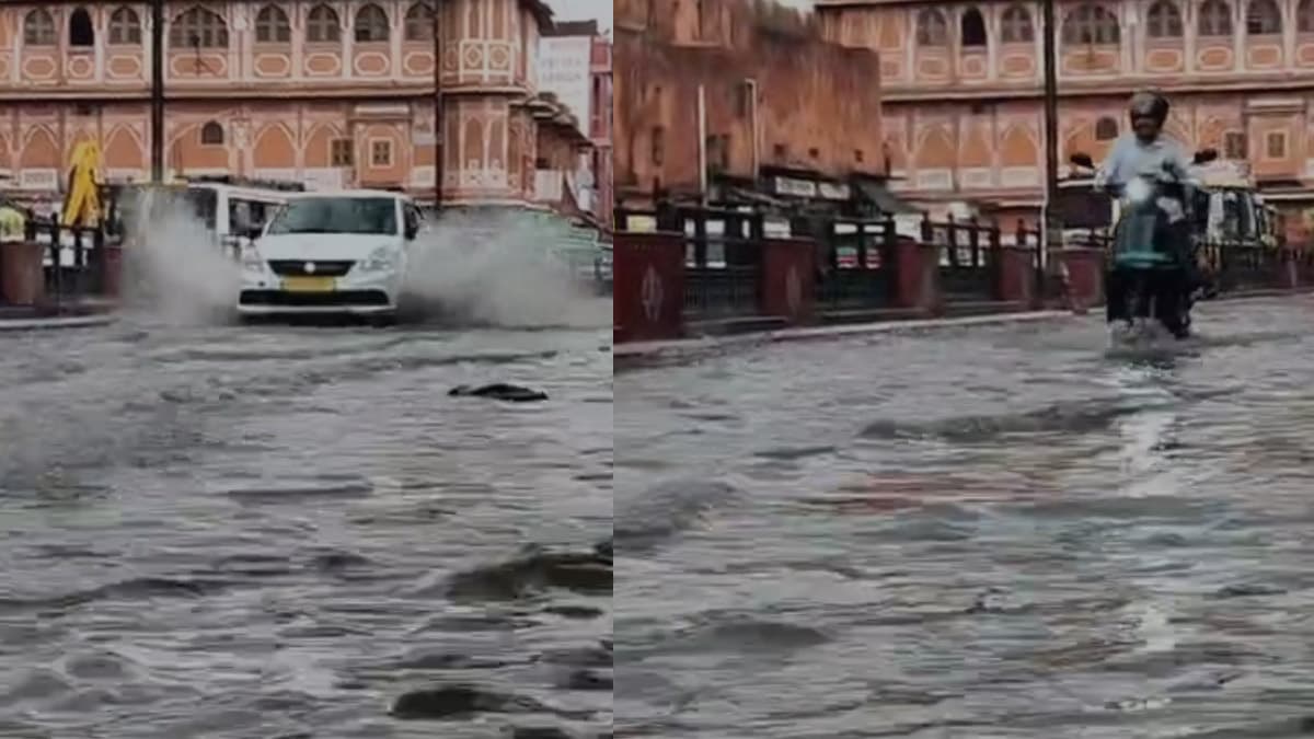Monsoon की पहली बारिश से पानी-पानी हुए गुजरात-राजस्थान, कोलकाता में बाढ़ के हालात