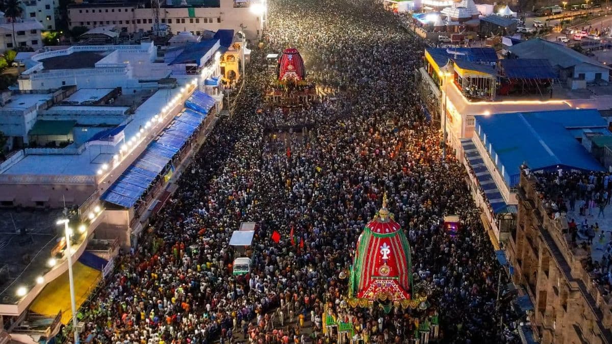 ओडिशा के पुरी में जगन्नाथ रथ यात्रा के दौरान मची भगदड़, 3 की मौत, 10 घायल