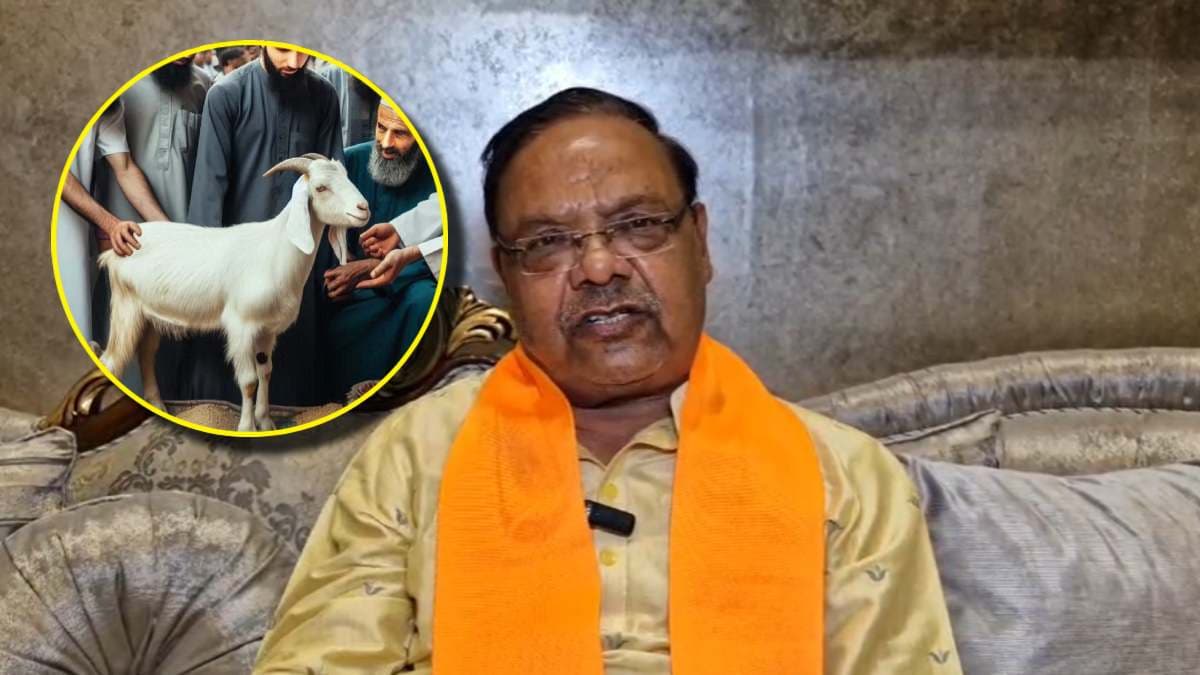 'बकरा ईद पर कुर्बानी देने वालों को जेल में डालें', मुरादाबाद में विहिप नेता ने CM योगी से की मांग