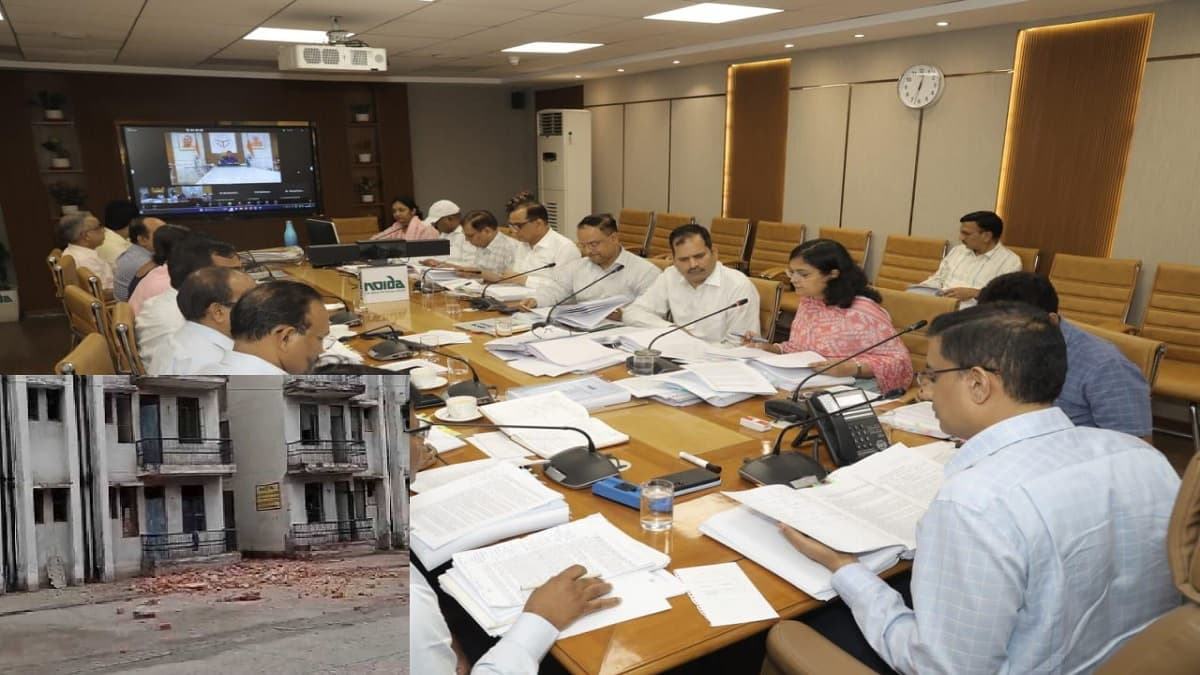 Good News: नोएडा प्राधिकरण के जर्जर फ्लैटों का होगा रि-डिवलेपमेंट, बोर्ड मीटिंग में लगी मुहर
