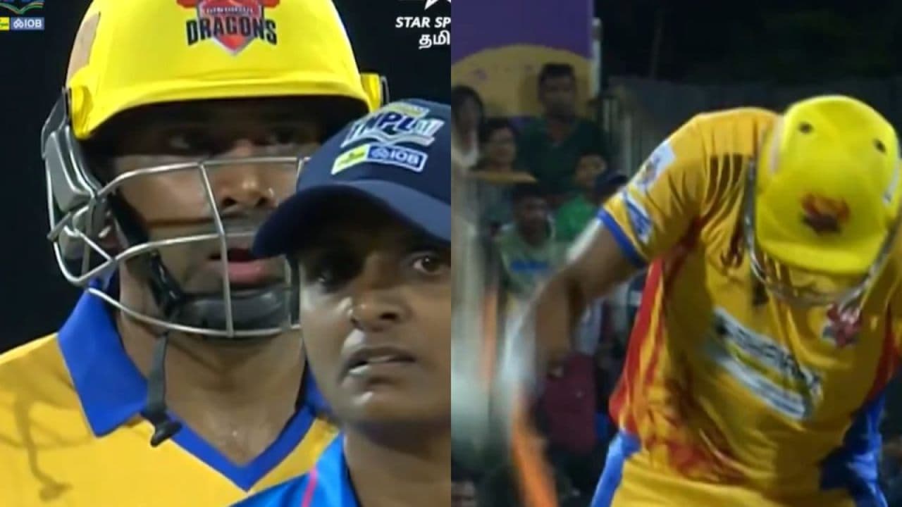 TNPL 2025: आउट होने के बाद तमतमाए आर अश्विन, आउट होने के बाद अंपायर पर निकाला गुस्सा