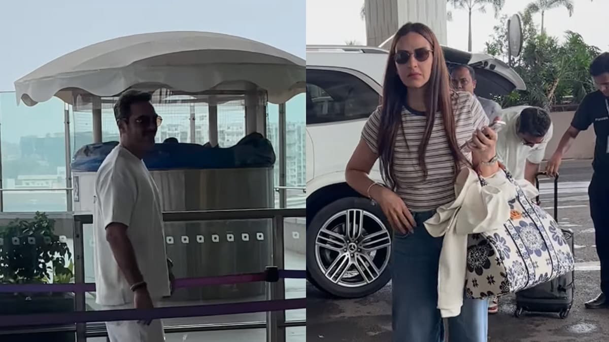 Esha Deol ने तलाक के बाद पहली बार एक्स हसबैंड के साथ दी पब्लिक अपीयरेंस, वीडियो वायरल