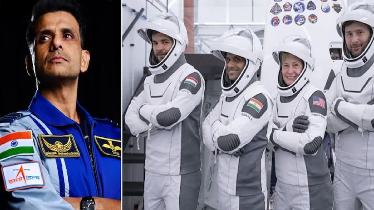 ISS से कैप्टन शुभांशु शुक्ला ने पहला मैसेज भेजा, मैं अंतरिक्ष यात्री 634 हूं