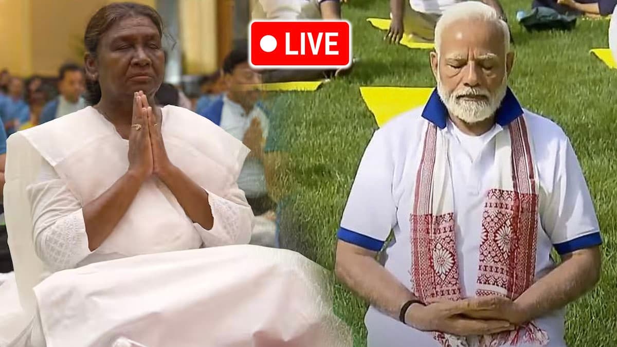 International Yoga Day 2025: देशभर में योग दिवस की धूम, सुप्रीम कोर्ट में मनाया गया योग सत्र