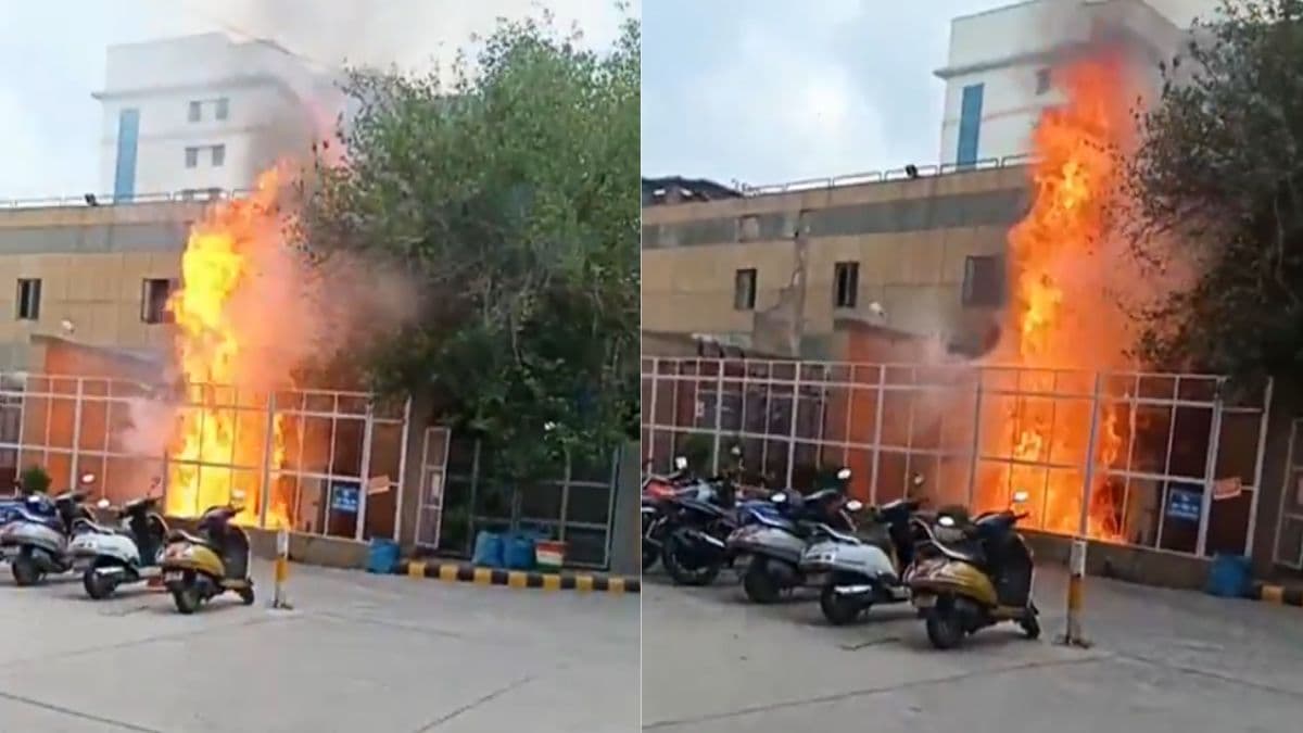 AIIMS परिसर में ट्रांसफार्मर में लगी आग, पहुंची 8 दमकल की गाड़ियां, कोई हताहत नहीं