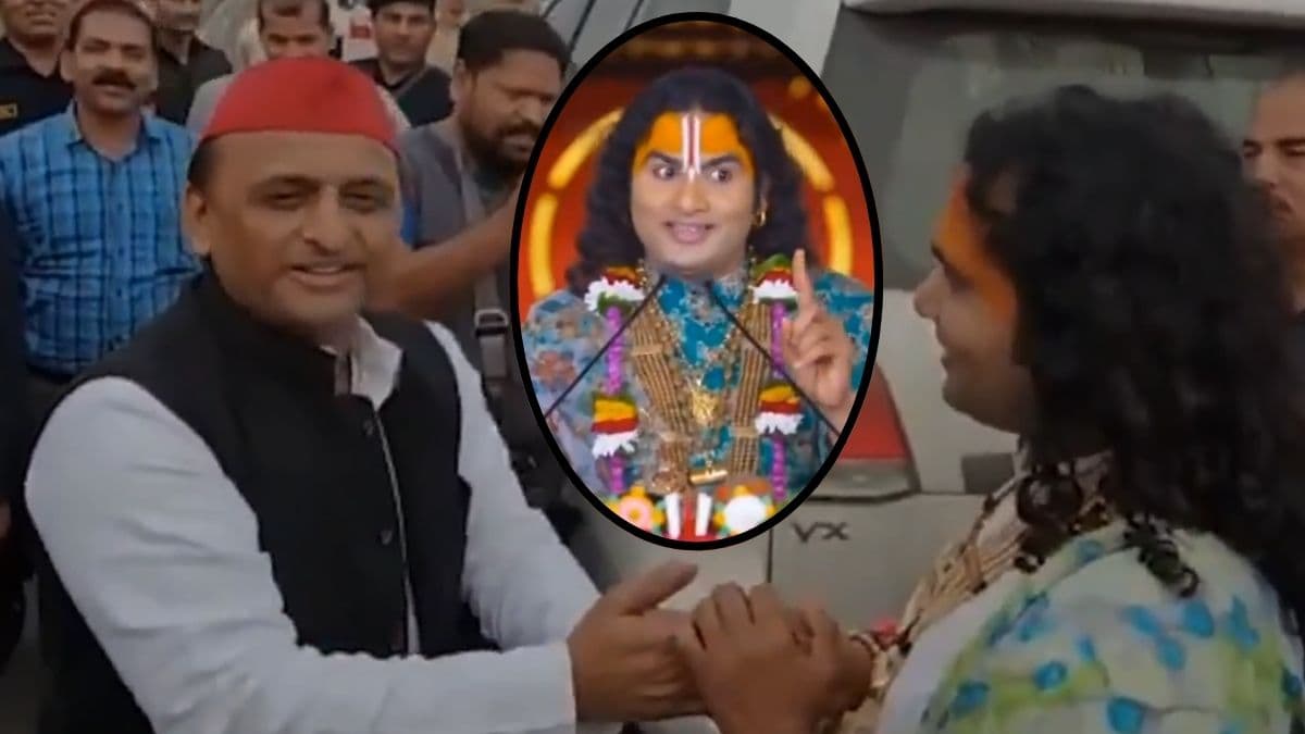 'मुसलमानों से नहीं कहते कि हमारा रास्ता अलग', अखिलेश यादव के साथ वायरल वीडियो पर बोले कथावाचक अनिरुद्धाचार्य