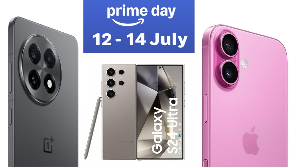 Amazon Prime Day Sale: सैमसंग से लेकर वनप्लस के स्मार्टफोन पर भारी छूट, ऑफर सिर्फ 3 दिन के लिए