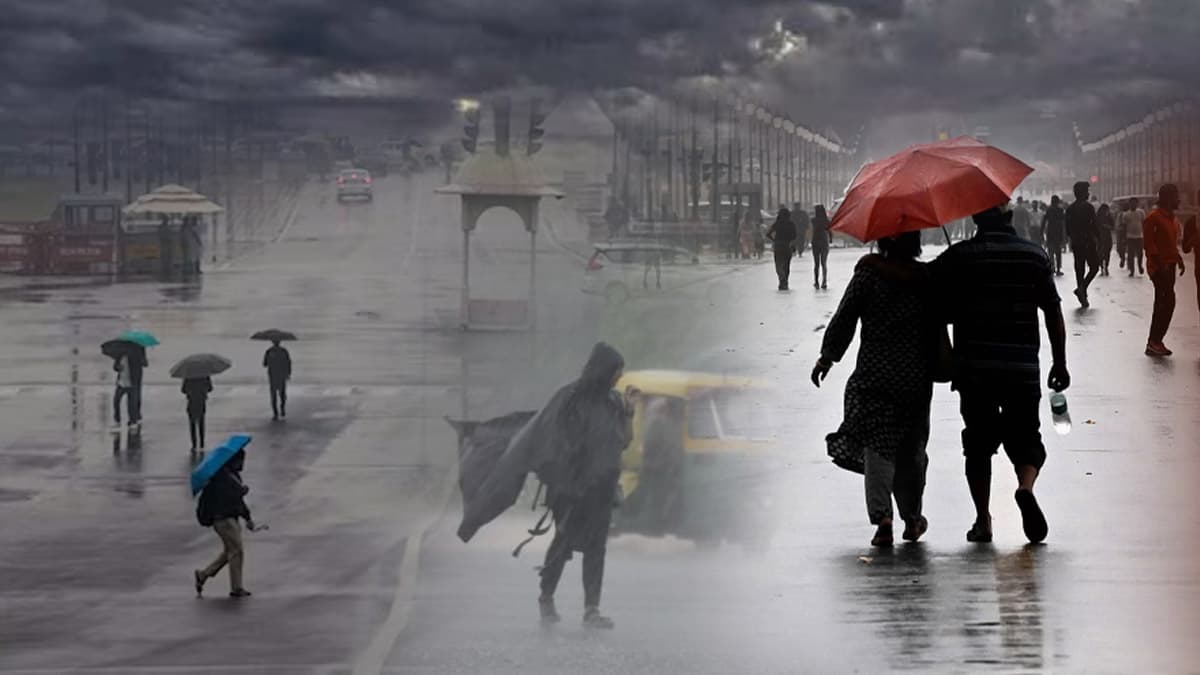 Today Weather Update: दिल्ली-NCR में झमाझम बारिश, सुहाना हुआ मौसम, कई इलाकों में जलभराव