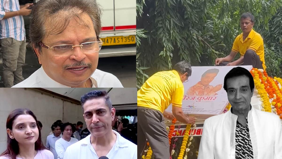Dheeraj Kumar Funeral: दिग्गज एक्टर के अंतिम दर्शन को पहुंचे सेलेब्स, असित मोदी हुए इमोशनल