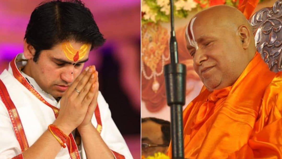 'गजवा-ए-हिंद नहीं भगवा-ए-हिन्द चाहिए', बोले धीरेंद्र शास्त्री, स्वामी रामभद्राचार्य ने कहा-हिंदू राष्ट्र बनकर रहेगा
