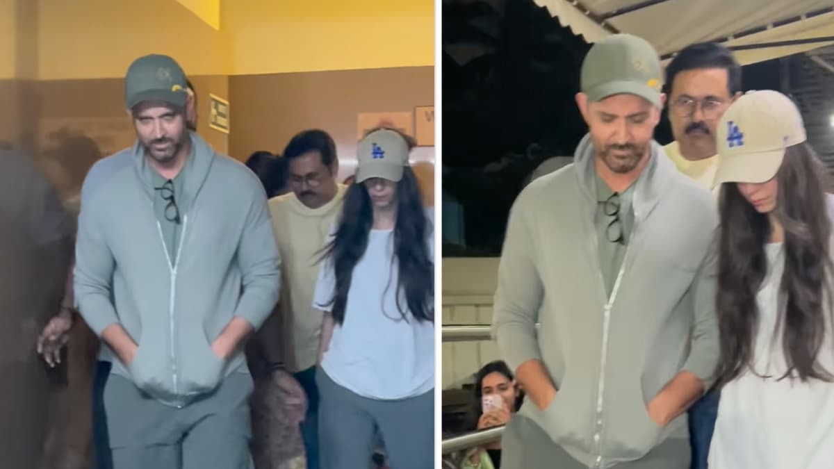 War 2 पूरी करते ही Hrithik Roshan ने गर्लफ्रेंड Saba Azad को दिया वक्त, मूवी डेट पर पहुंचा कपल