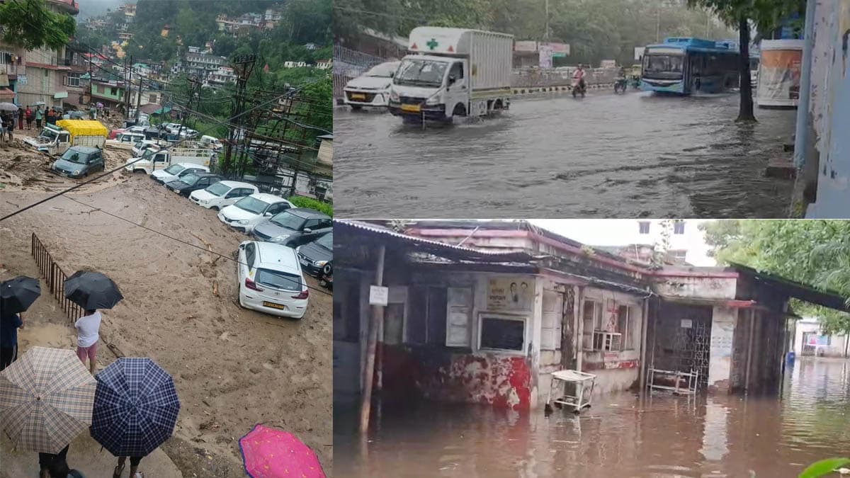 बारिश, बाढ़, भूस्खलन... दिल्ली-बिहार में जलभराव, मंडी में फटे बादल, राजस्थान में स्कूल बंद, कहां-कैसे हालात?