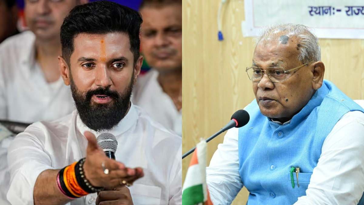 Jitan Ram Manjhi on Chirag Paswan