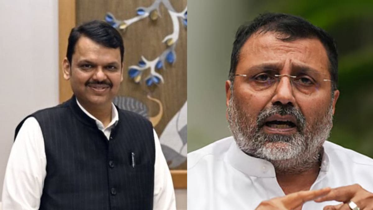 निशिकांत दूबे के 'पटक कर मारेंगे' वाले बयान पर गरमाई सियासत, सीएम फडणवीस बोले- 'बयान ठीक नहीं'