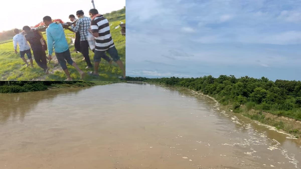 रीवा में बाढ़ के पानी ने ली एक जान, गर्भवती महिला ने तड़प-तड़पकर तोड़ा दम