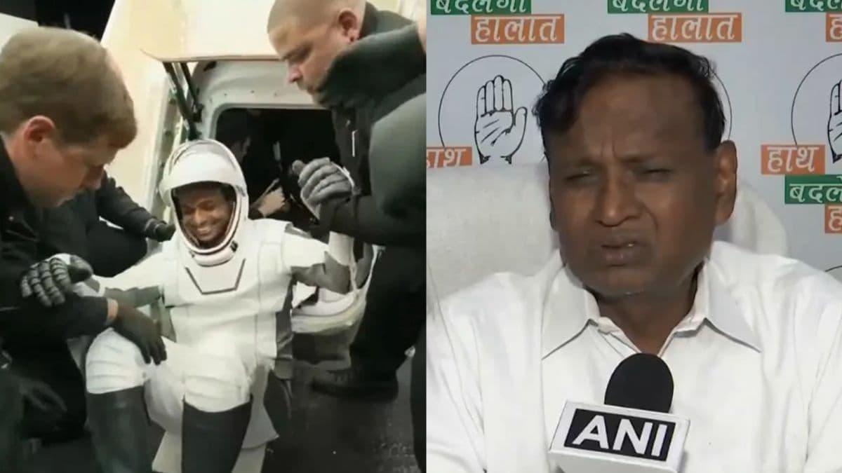 'किसी दलित को भेजना था', शुभांशु शुक्ला की वापसी पर कांग्रेस नेता उदित राज का बयान