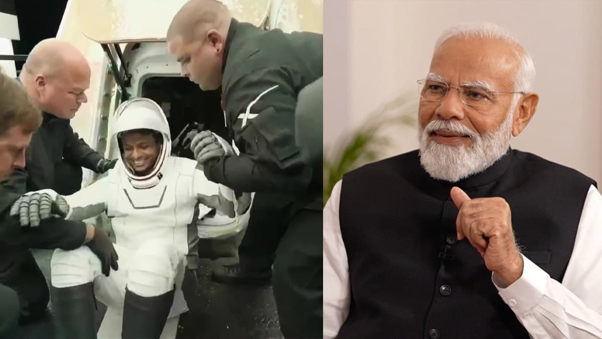 Shubhanshu Shukla Return: शुभांशु शुक्ला ने ISS में 18 दिन बिताकर सफलतापूर्वक धरती पर की वापसी, पीएम मोदी ने जताई खुशी, जानें क्या कहा?