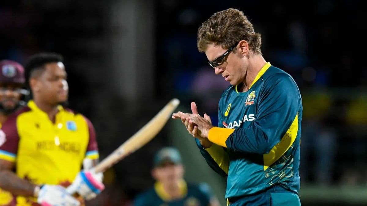 AUS vs WI: T20I में एडम जैम्पा ने लगाई खास 'सेंचुरी', बने ऐसा करने वाले चौथे ऑस्ट्रेलियन