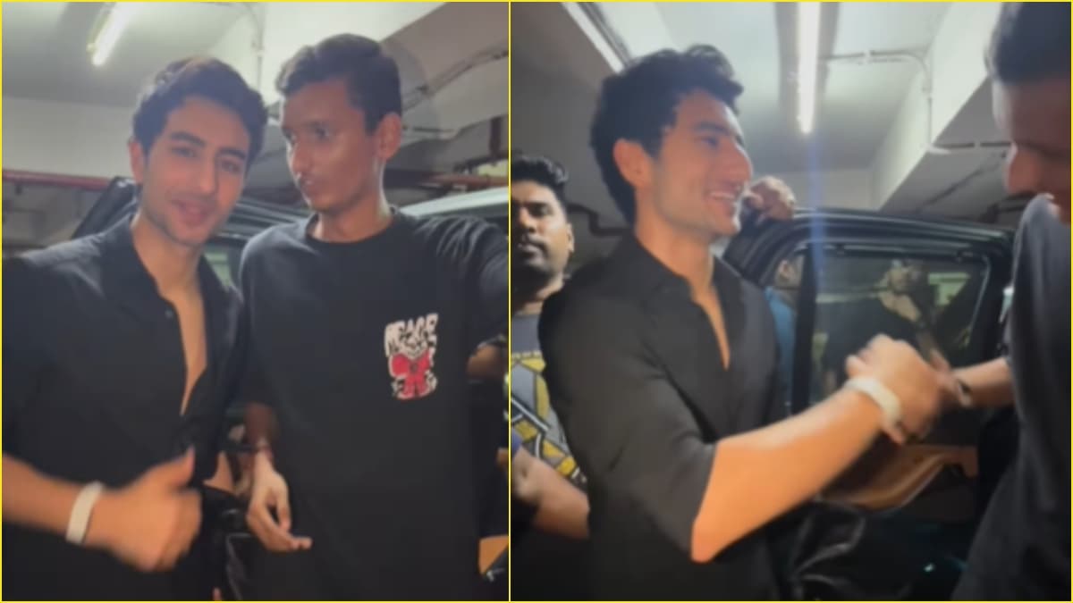 Sarzameen की रिलीज के बीच Ibrahim Ali Khan ने फैन से दिखाई दिलदारी, वीडियो जीत लेगा दिल