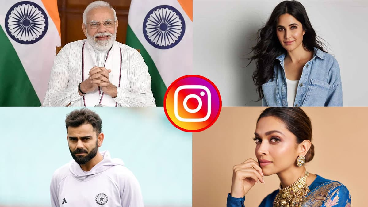 इंस्टाग्राम पर इन 10 सेलेब्स के भारत में सबसे ज्यादा फॉलोअर्स, शाहरुख गायब; सलमान खान रह गए पीछे